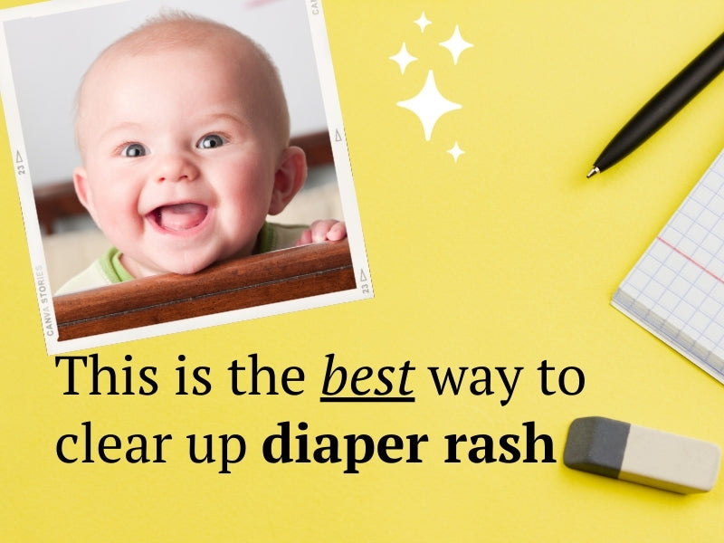 This is the best way to clear up diaper rash – La Petite Creme