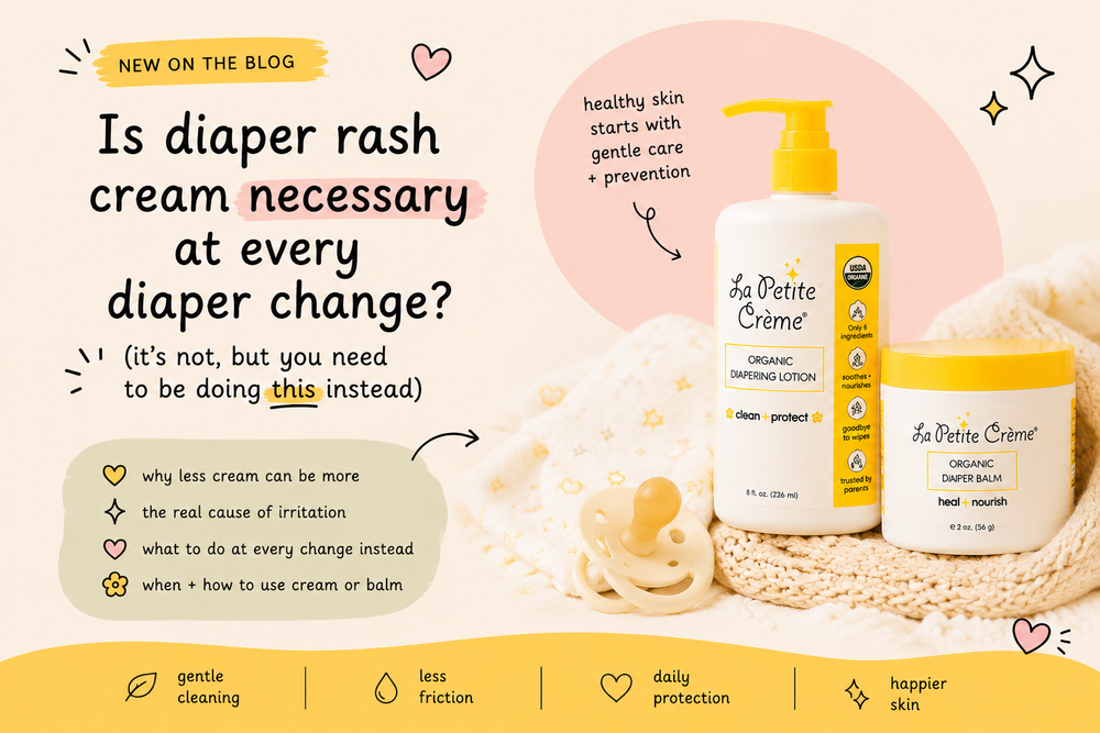 Is diaper rash cream necessary at every diaper change? (it’s not, but ...
