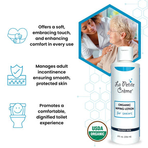 Organic Wiping Lotion for Seniors