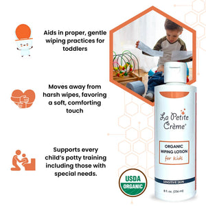 Organic Wiping Lotion for Kids