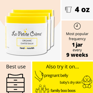
            
                Load image into Gallery viewer, Subscription - ORGANIC Diaper Balm - 4 oz
            
        